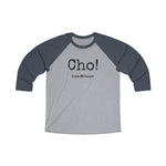 Load image into Gallery viewer, Unisex Tri-Blend 3/4 Raglan Tee (CHO!)
