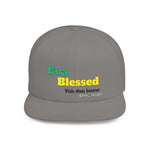 Load image into Gallery viewer, Flat Bill Snapback Hat (Ev-Bless)
