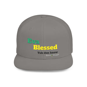 Flat Bill Snapback Hat (Ev-Bless)