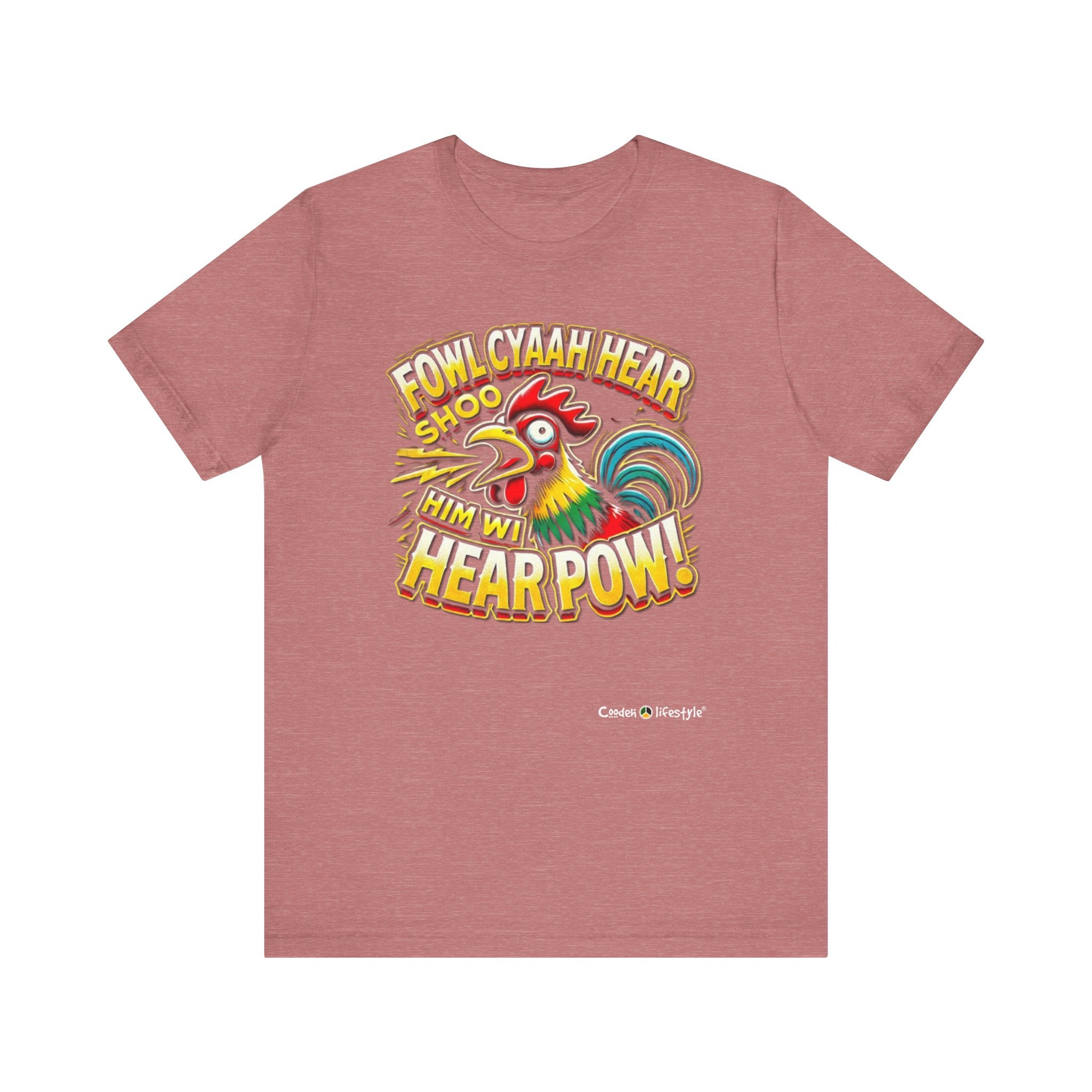 Unisex Jersey Short Sleeve Tee (Fowl-Pow)