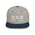 Load image into Gallery viewer, Flat Bill Snapback Hat (Y.D.K.)
