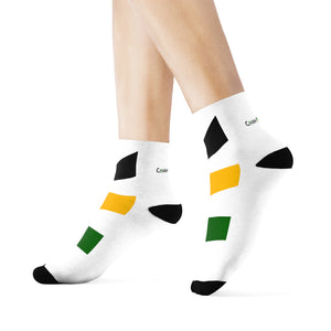 Coodeh Crew Socks (JACOL-WHT)