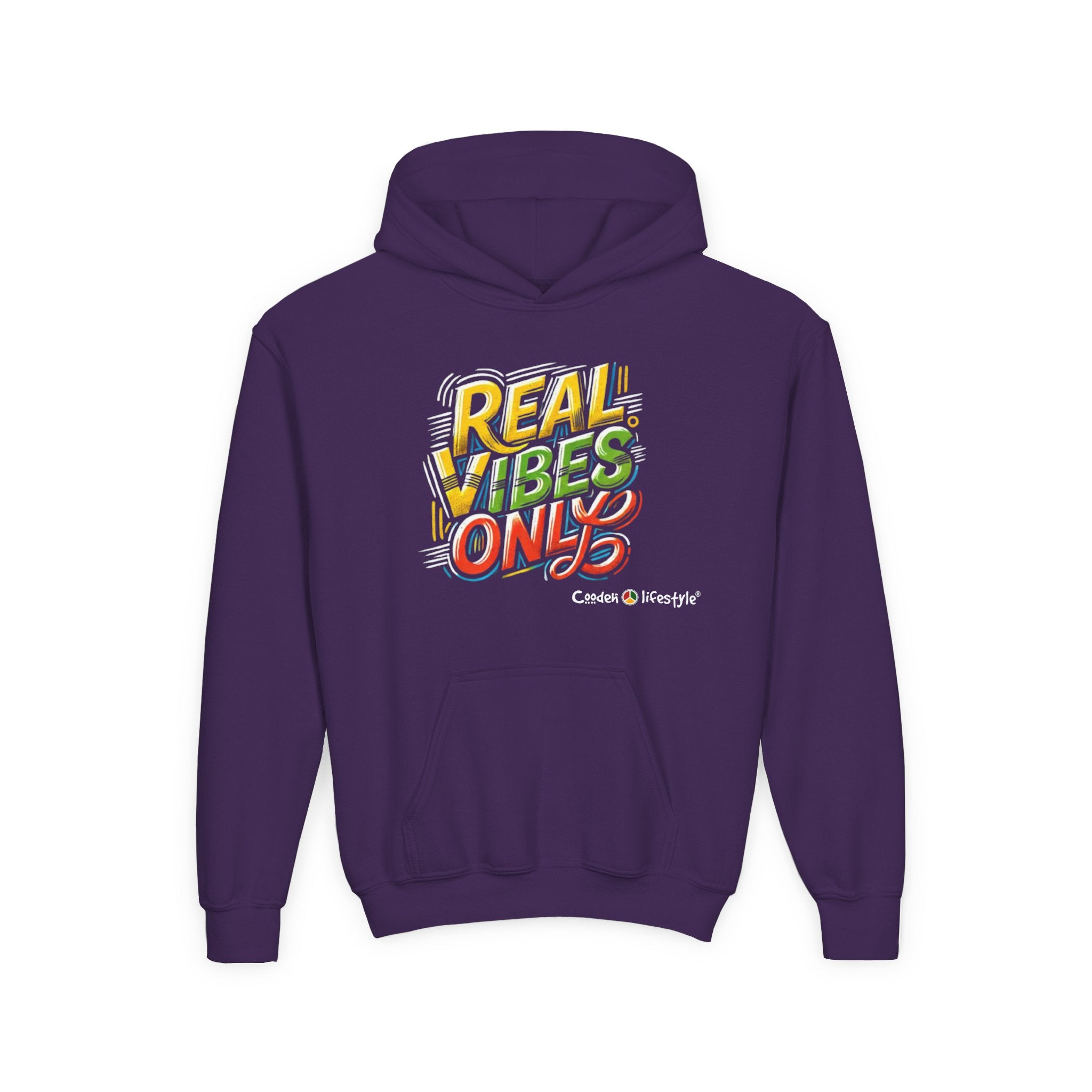 Youth Hooded Sweatshirt (Vibes)
