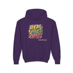 Load image into Gallery viewer, Youth Hooded Sweatshirt (Vibes)
