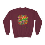 Load image into Gallery viewer, Youth Crewneck Sweatshirt (BlessUp)
