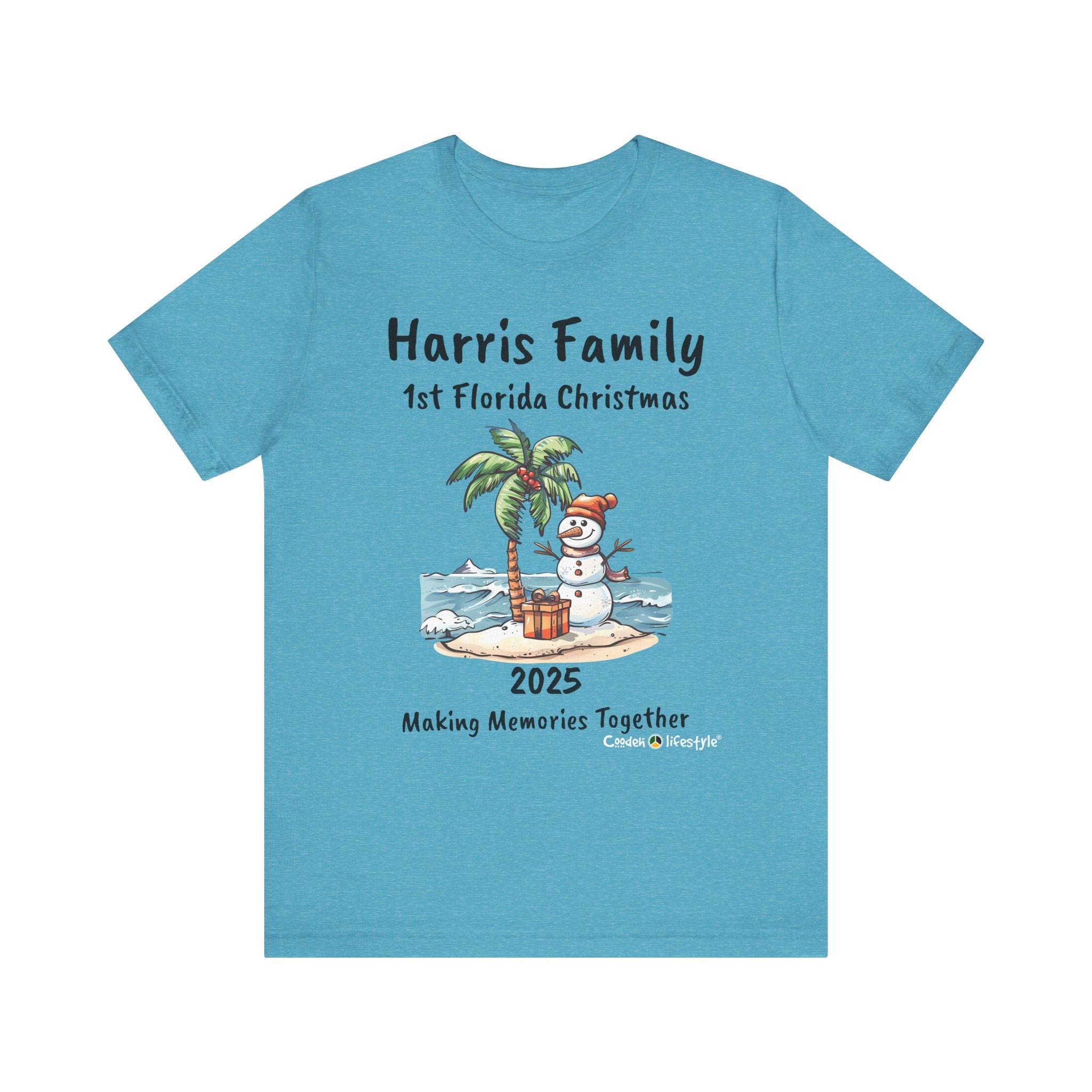 Unisex Jersey Short Sleeve Tee (Family Christmas)