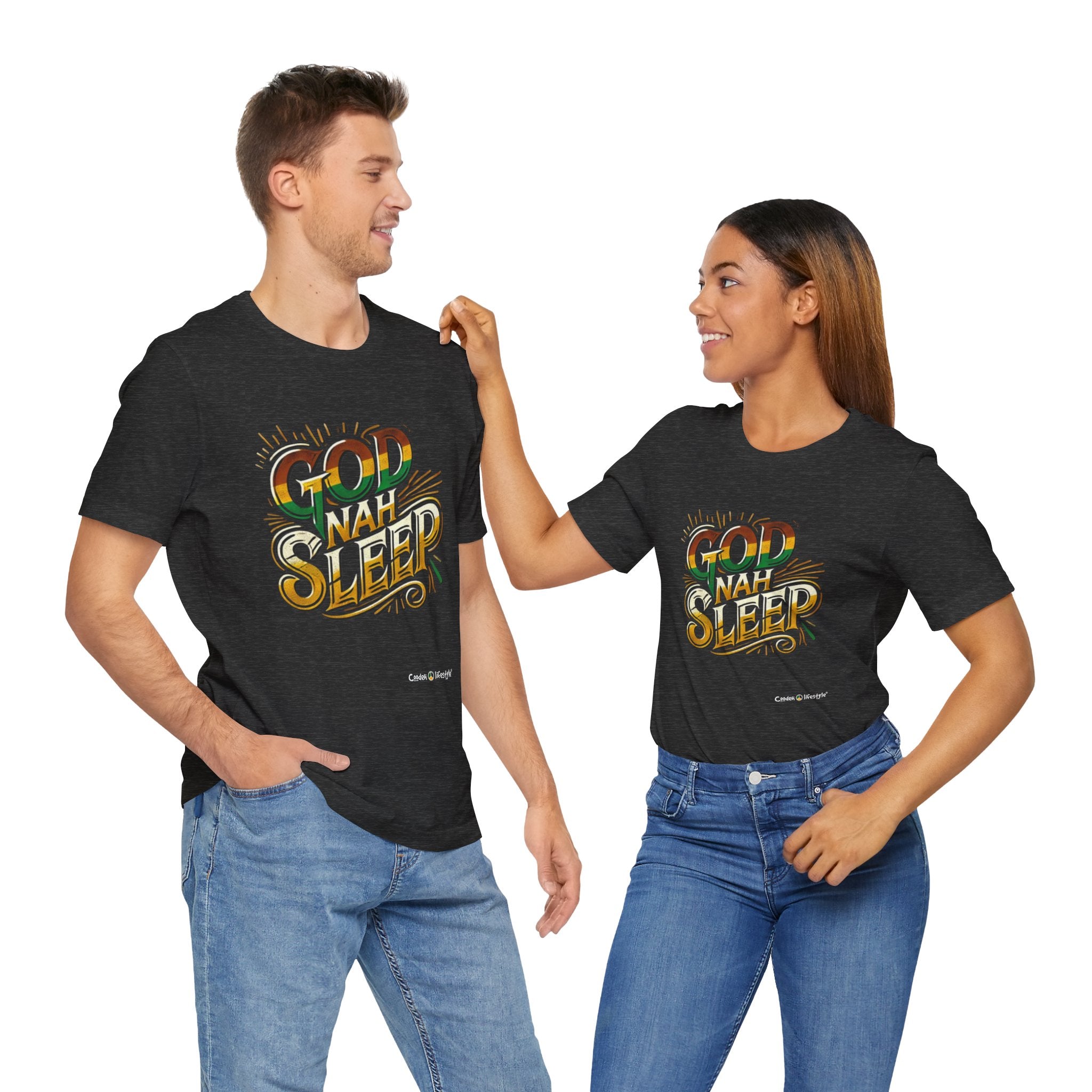 Unisex Jersey Short Sleeve Tee (God-Nah)