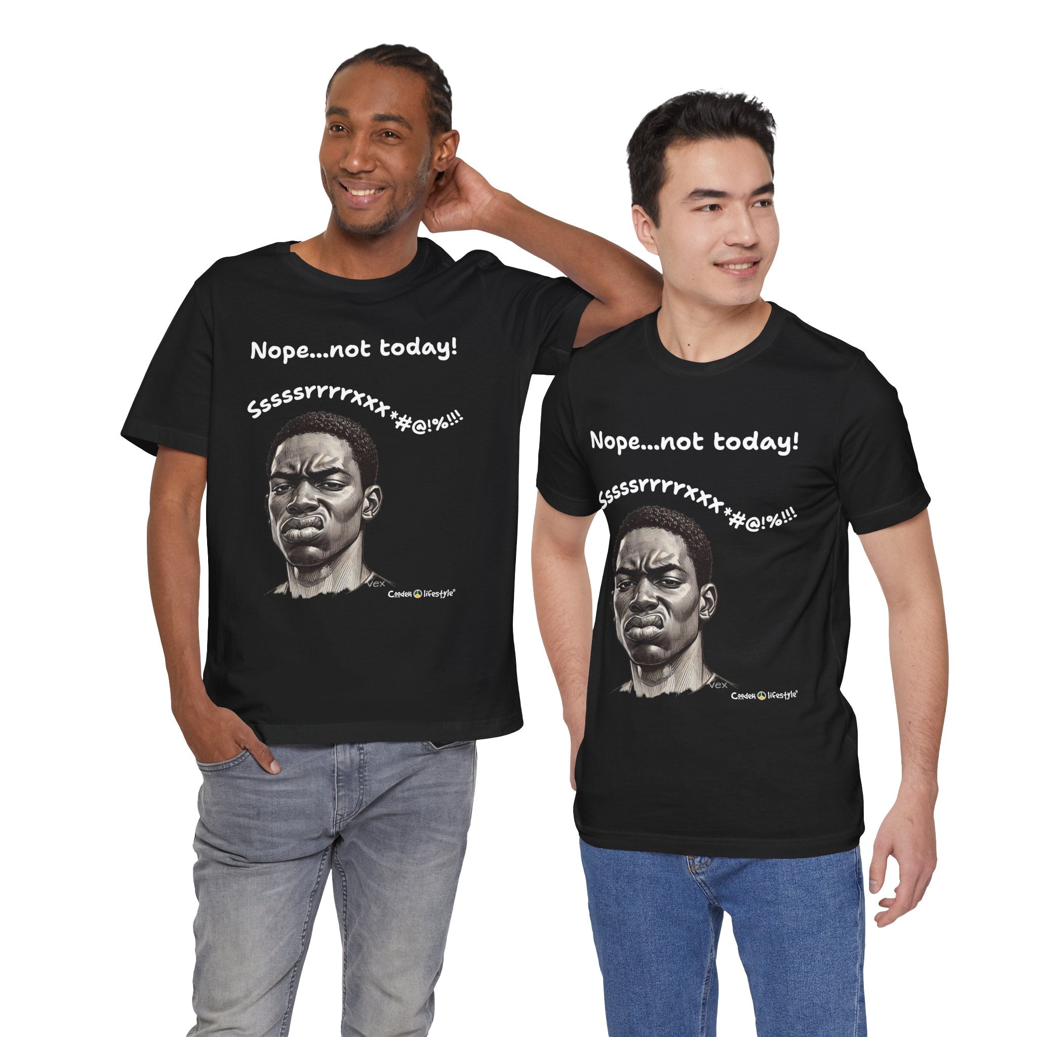 Unisex Jersey Short Sleeve Tee (Vex-Man)