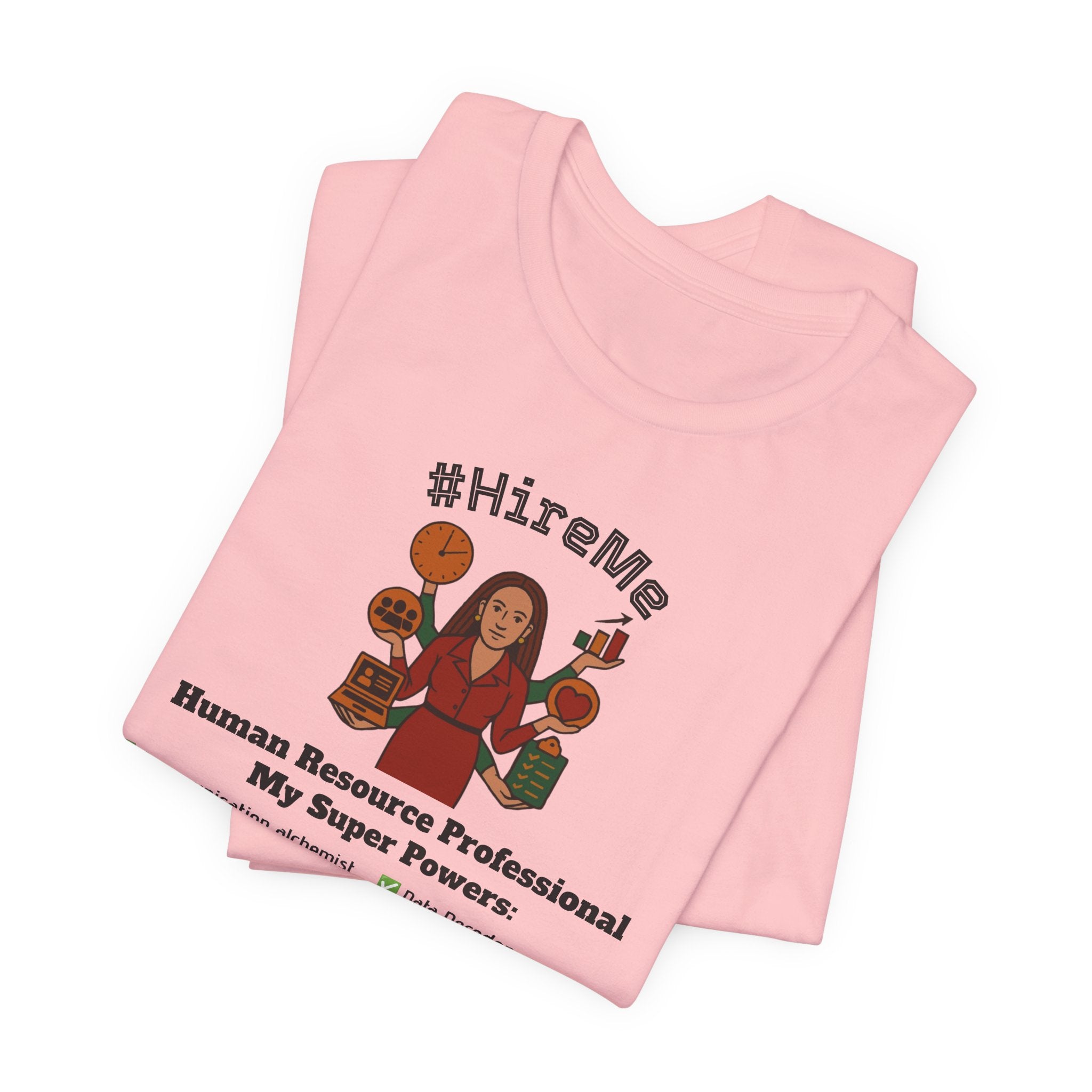 Short Sleeve Conversation Tee (#HireMe-W)