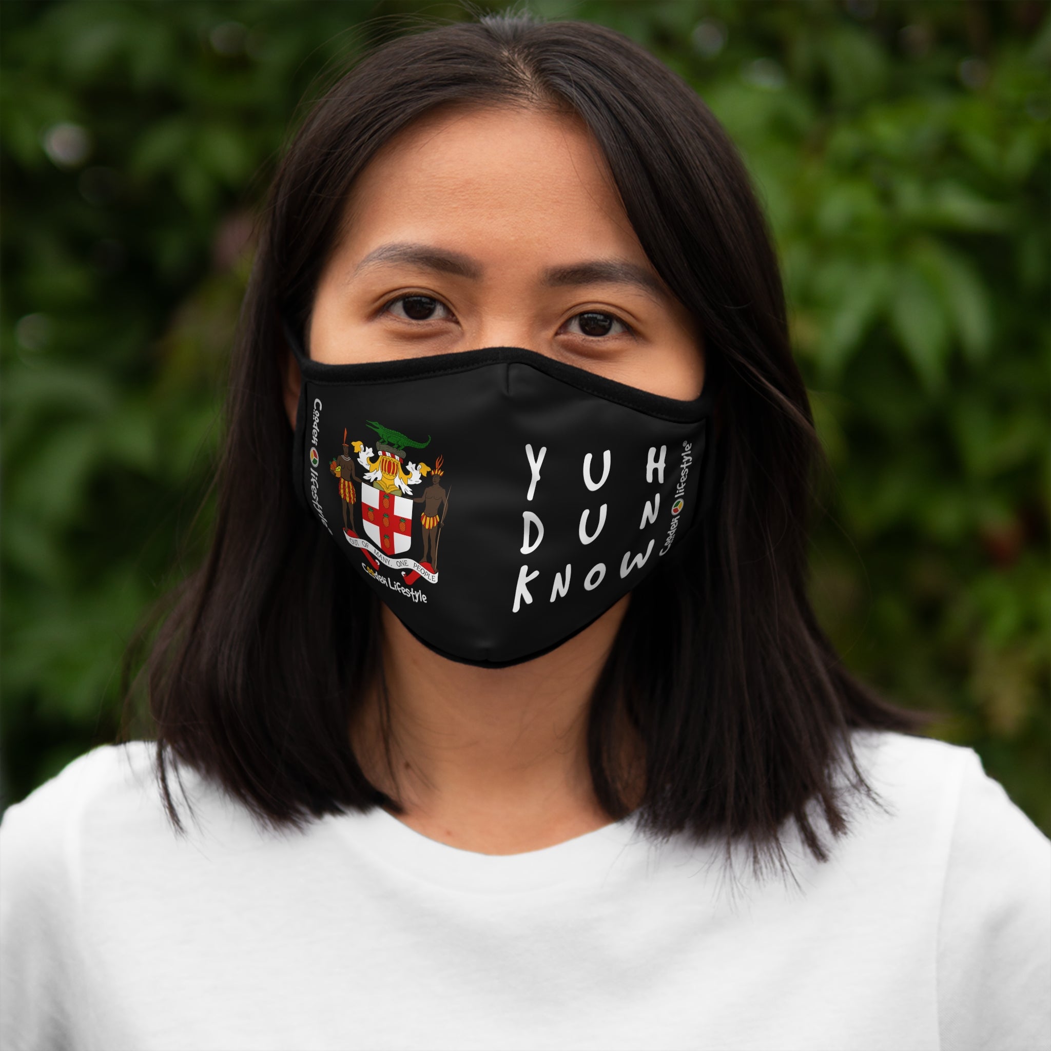 Fitted Face Mask (YDK- COA- BLK)