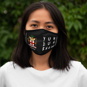 Fitted Face Mask (YDK- COA- BLK)