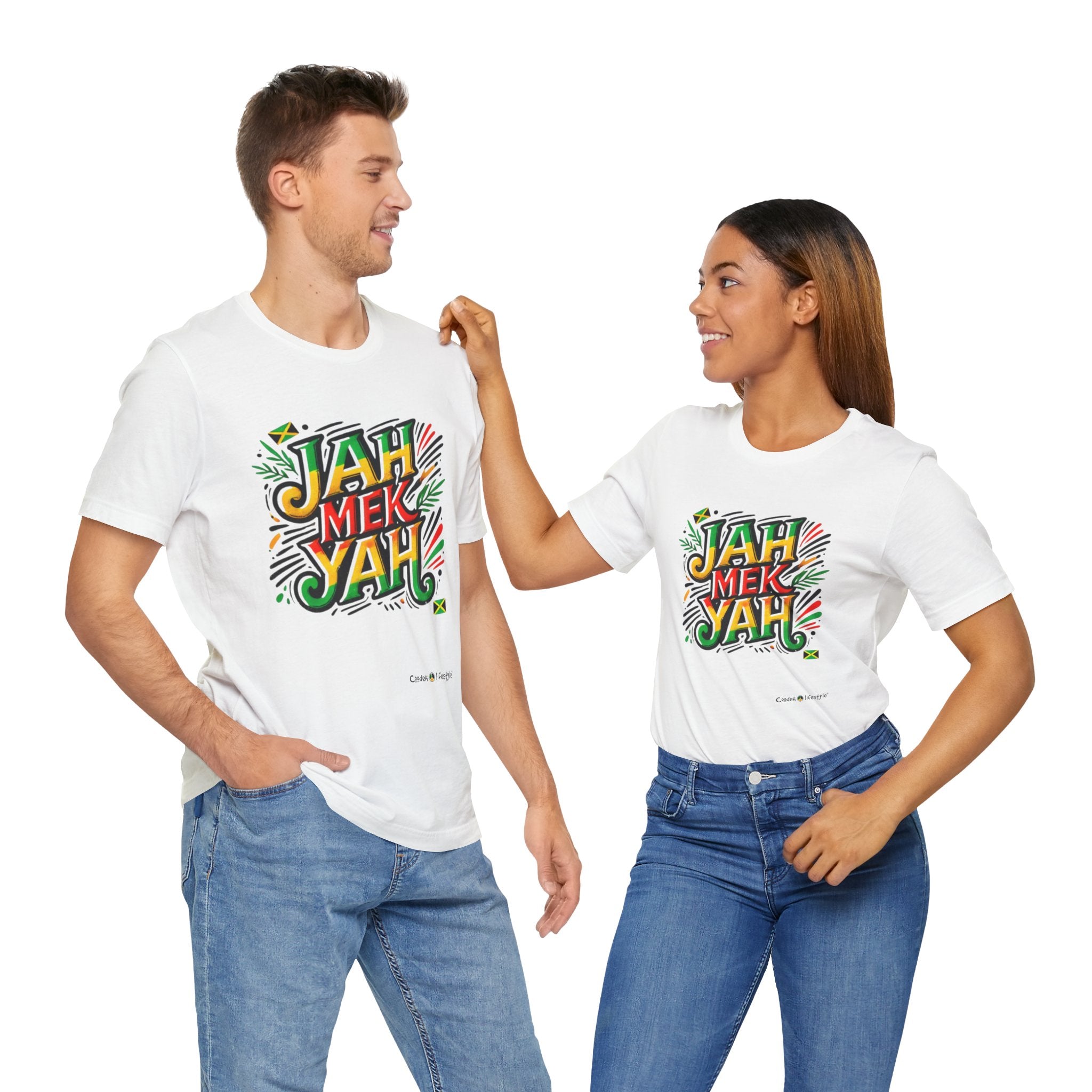 Unisex Jersey Short Sleeve Tee (Jah.Meh.Yah)
