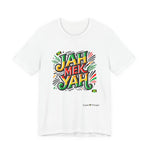 Load image into Gallery viewer, Unisex Jersey Short Sleeve Tee (Jah.Meh.Yah)
