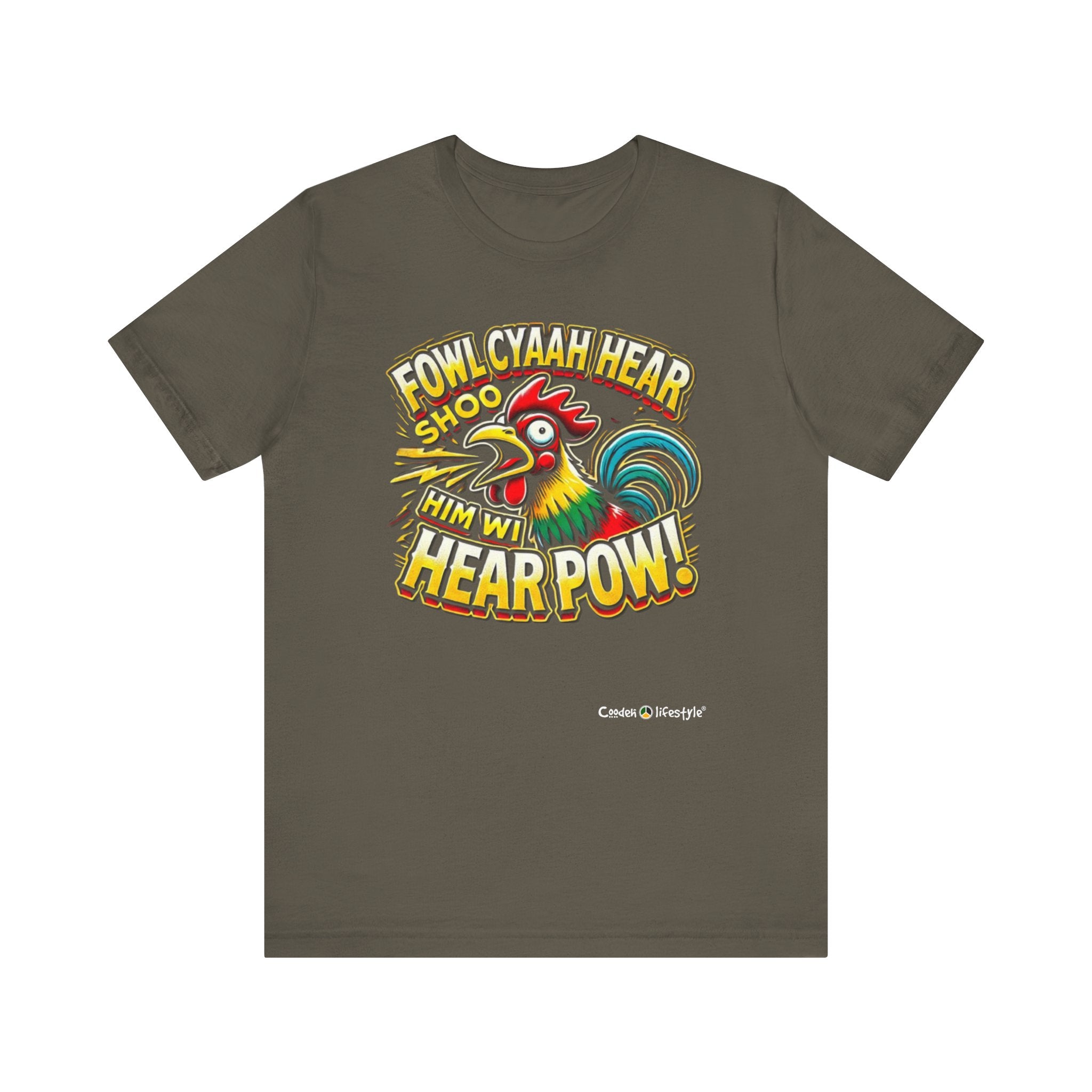 Unisex Jersey Short Sleeve Tee (Fowl-Pow)