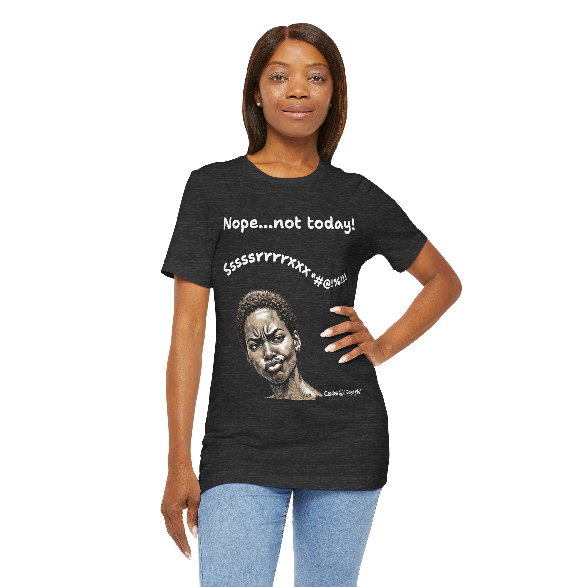 Unisex Jersey Short Sleeve Tee (Vex-Woman)