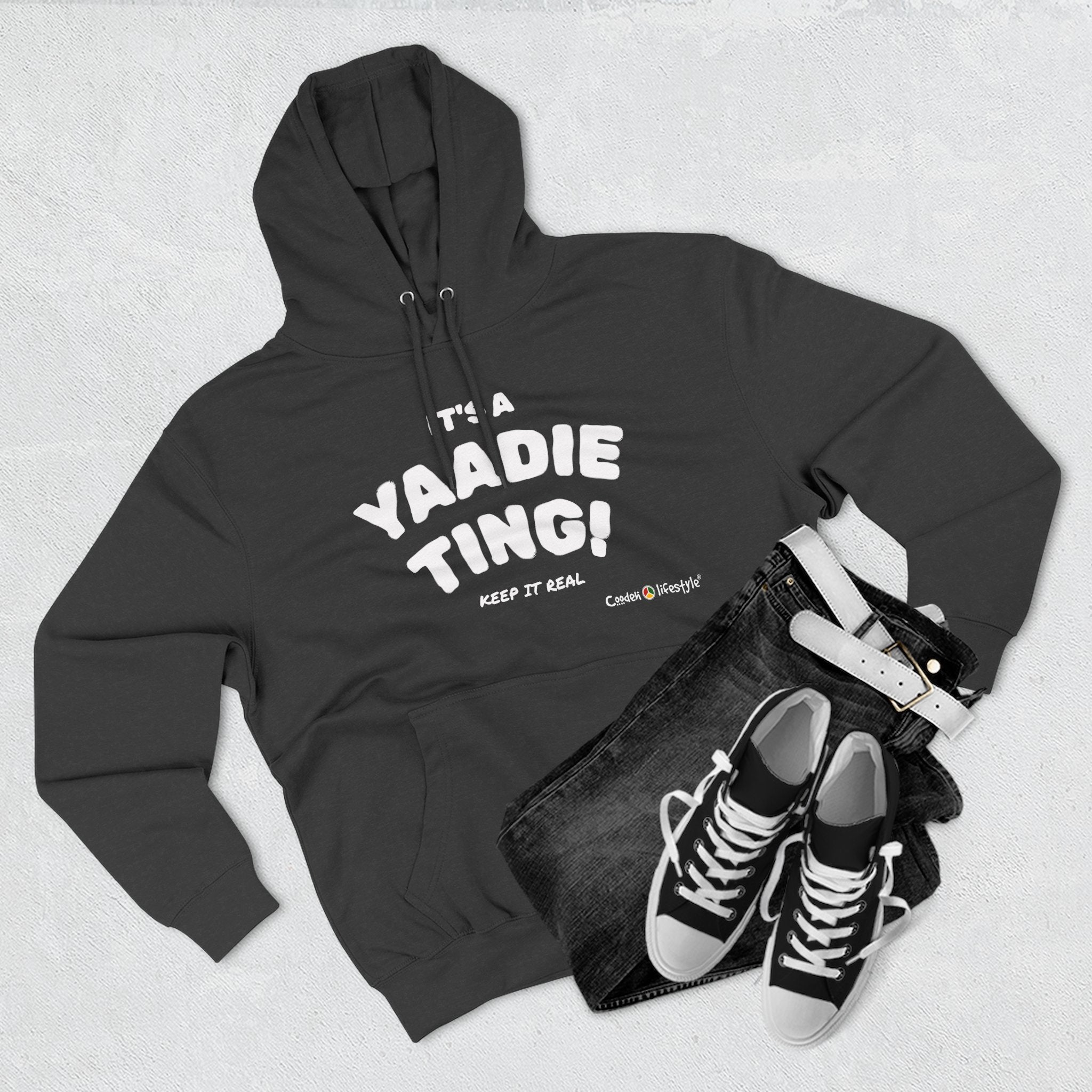 Unisex Premium Pullover Hoodie- Multi-Color (Yaad-Ting)