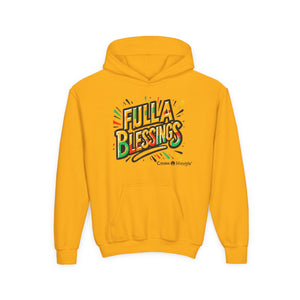 Youth Hooded Sweatshirt (Full-Bless)