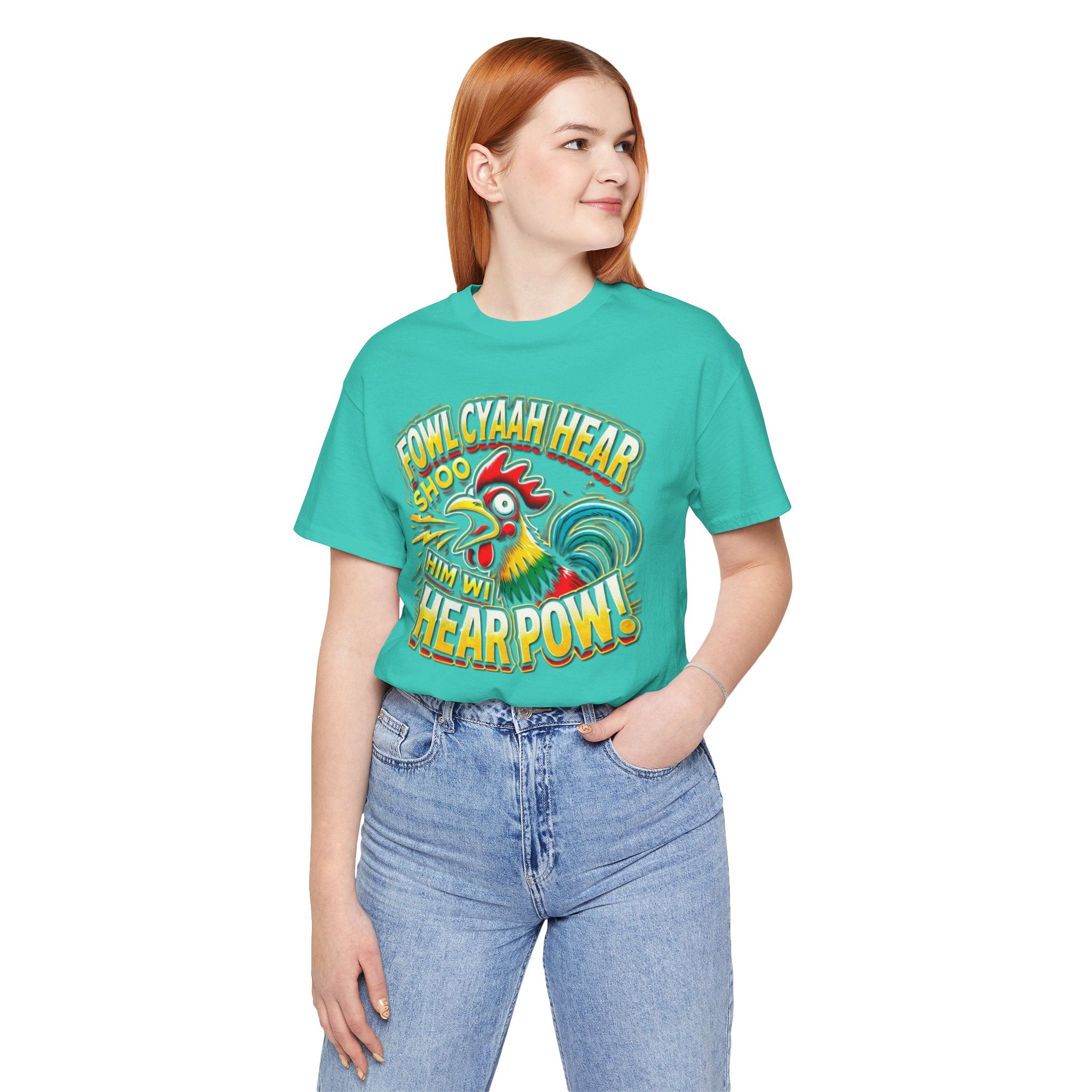 Unisex Jersey Short Sleeve Tee (Fowl-Pow)