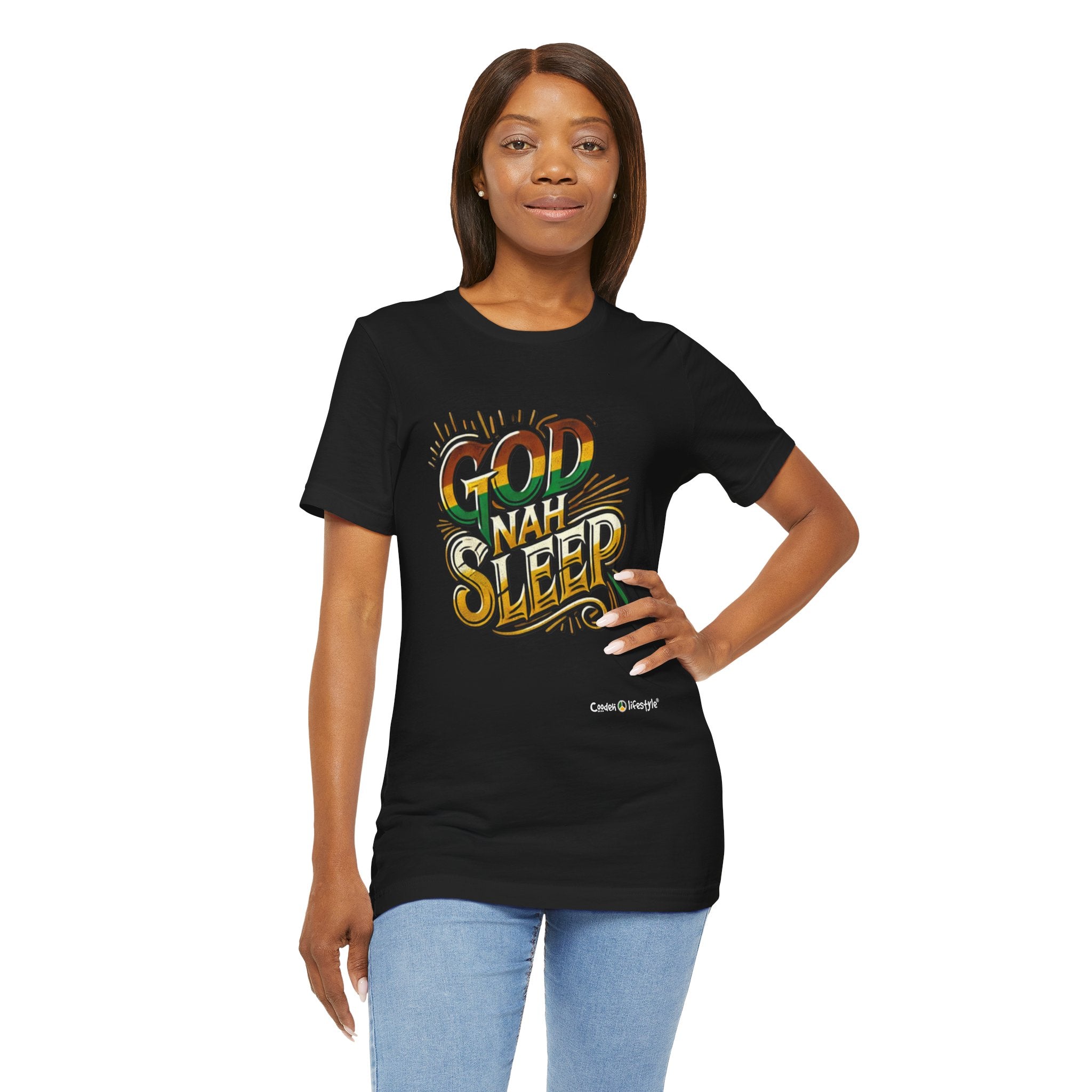 Unisex Jersey Short Sleeve Tee (God-Nah)