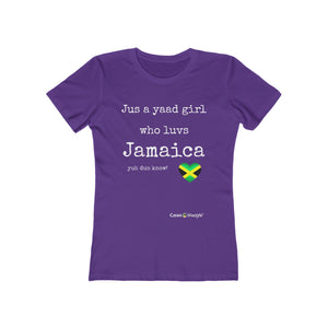 Women's The Boyfriend Tee (Yaad girl)