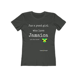 Women's The Boyfriend Tee (Yaad girl)