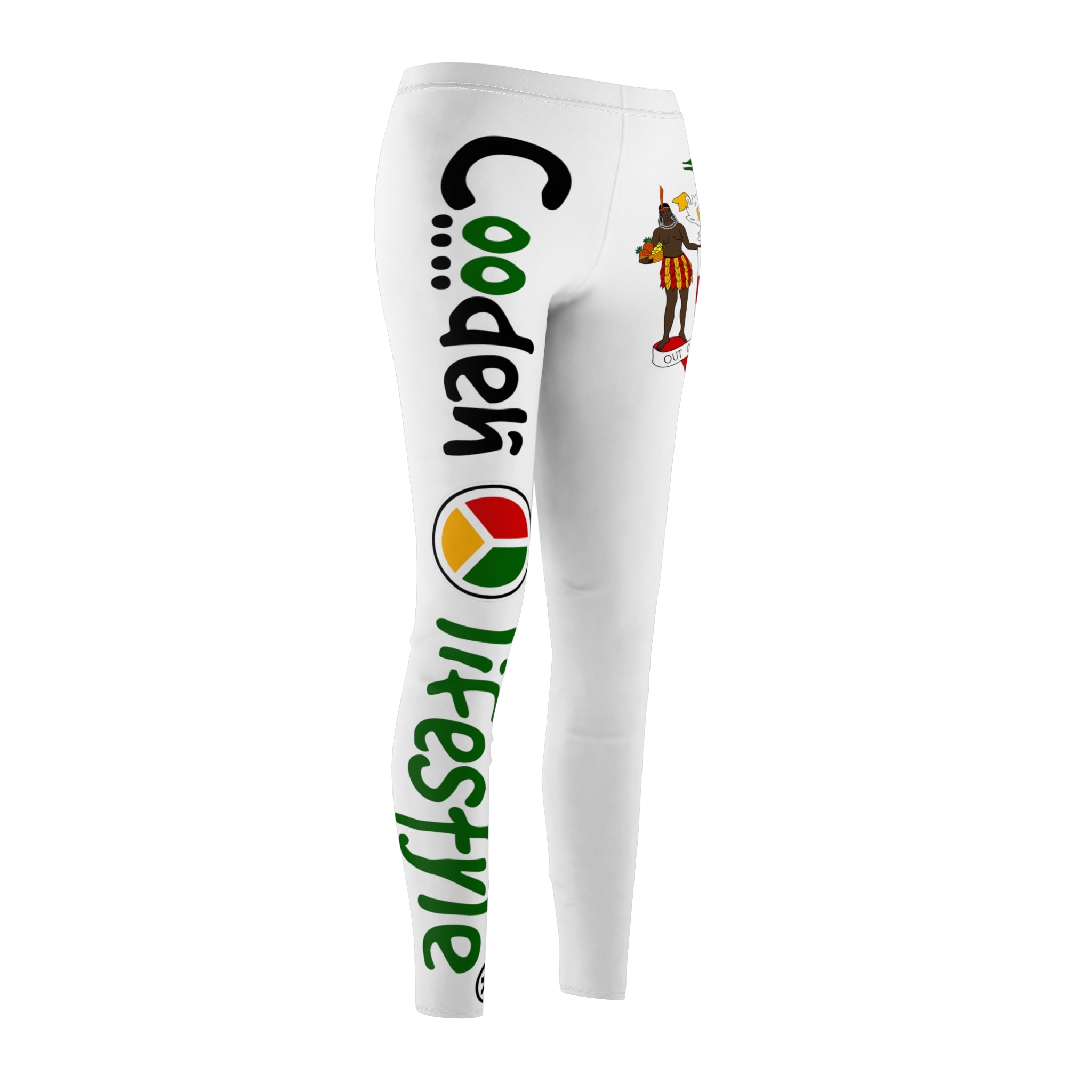 Women's Casual Leggings (JA-COA-WHT)