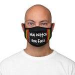 Load image into Gallery viewer, Fitted Face Mask (NWNF- PAN- BLK)
