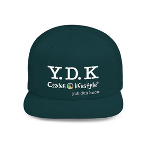 Flat Bill Snapback Hat (Y.D.K.)