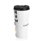 Load image into Gallery viewer, Coodeh Stainless Steel Travel Mug (YuhDunKnow-JAWHT)

