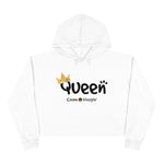 Load image into Gallery viewer, Crop Hoodie (QUEEN)
