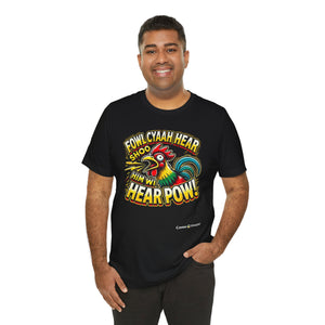 Unisex Jersey Short Sleeve Tee (Fowl-Pow)
