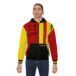 Load image into Gallery viewer, Unisex Zip Hoodie (NWNF-PANCOL-RED)
