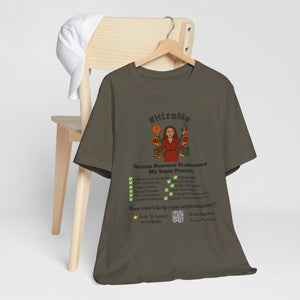 Short Sleeve Conversation Tee (#HireMe-W)