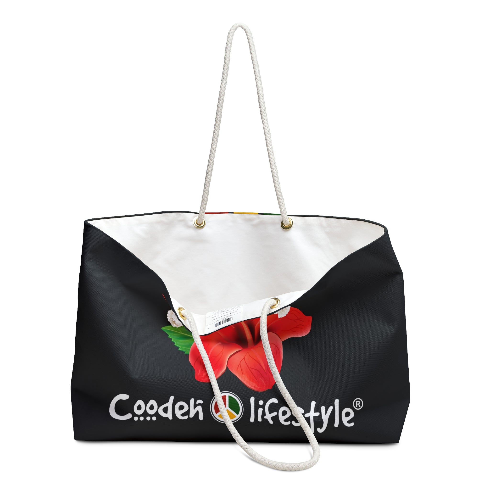 Coodeh Weekender Bag (BIGFLWR-BLK)