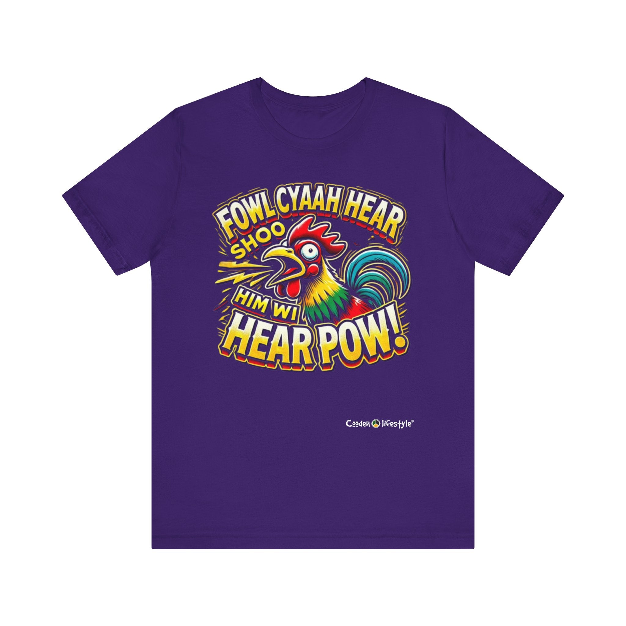 Unisex Jersey Short Sleeve Tee (Fowl-Pow)