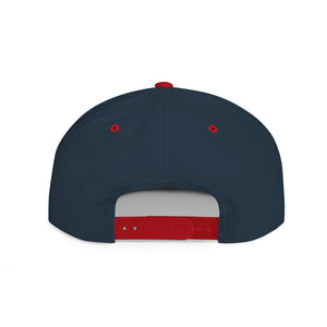Flat Bill Snapback Hat (Jam-GPS)
