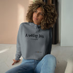 Load image into Gallery viewer, Crop Hoodie (Wifey)
