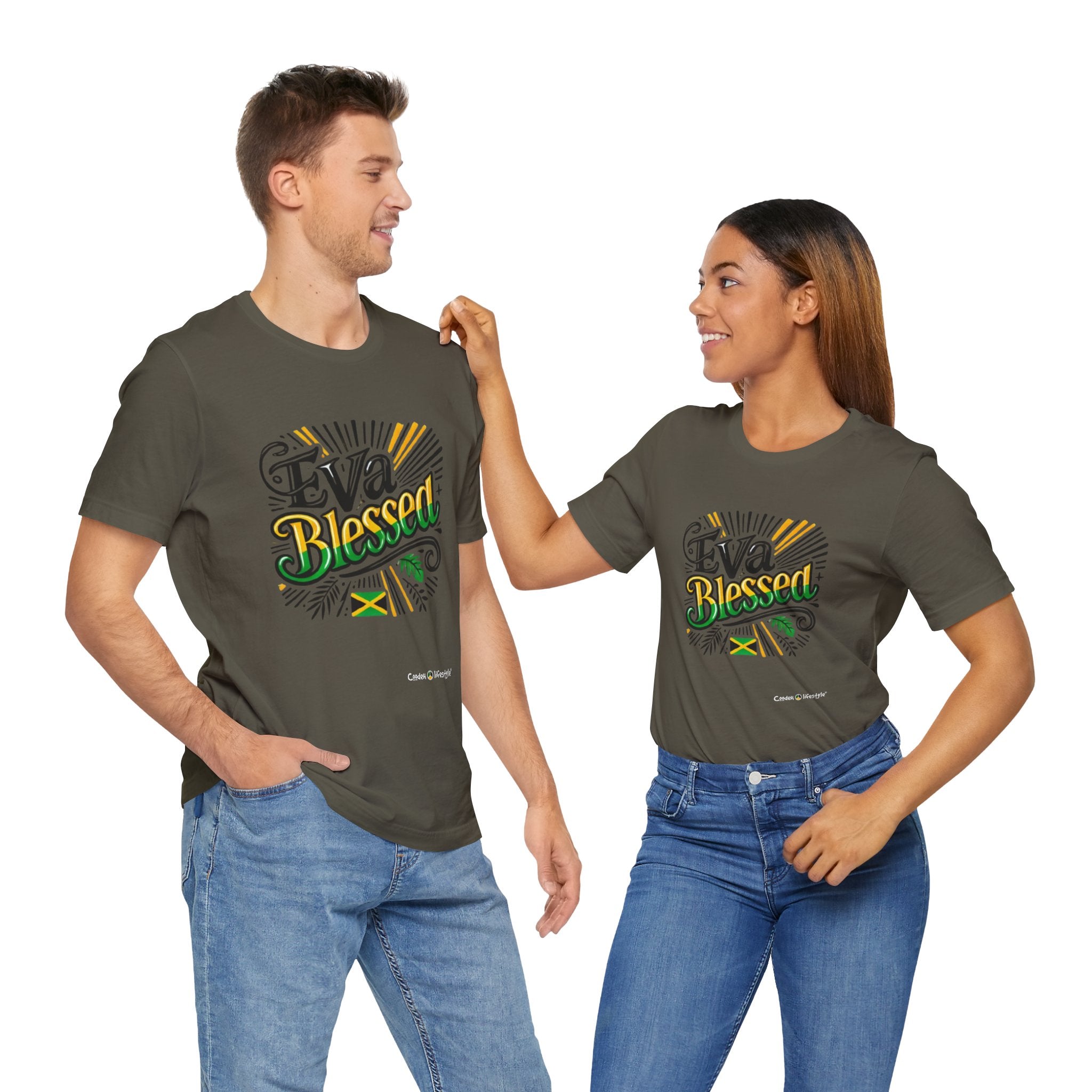 Unisex Jersey Short Sleeve Tee (Ev-Bless)