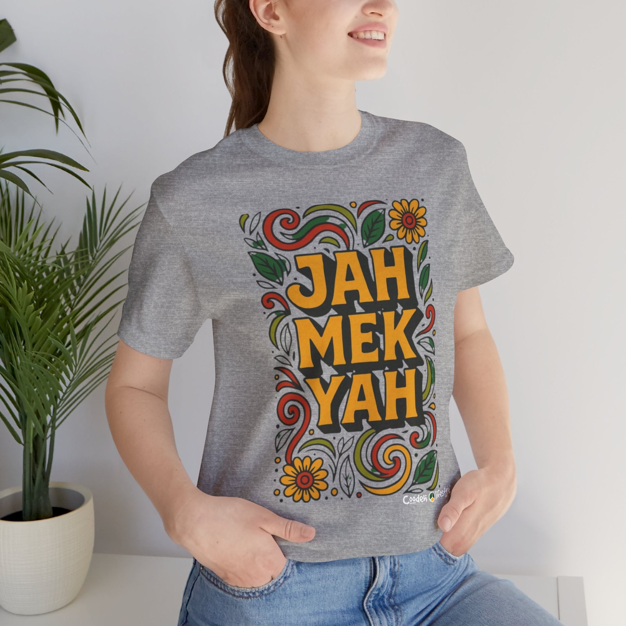 Unisex Jersey Short Sleeve Tee (Jah-Mek-Yah)