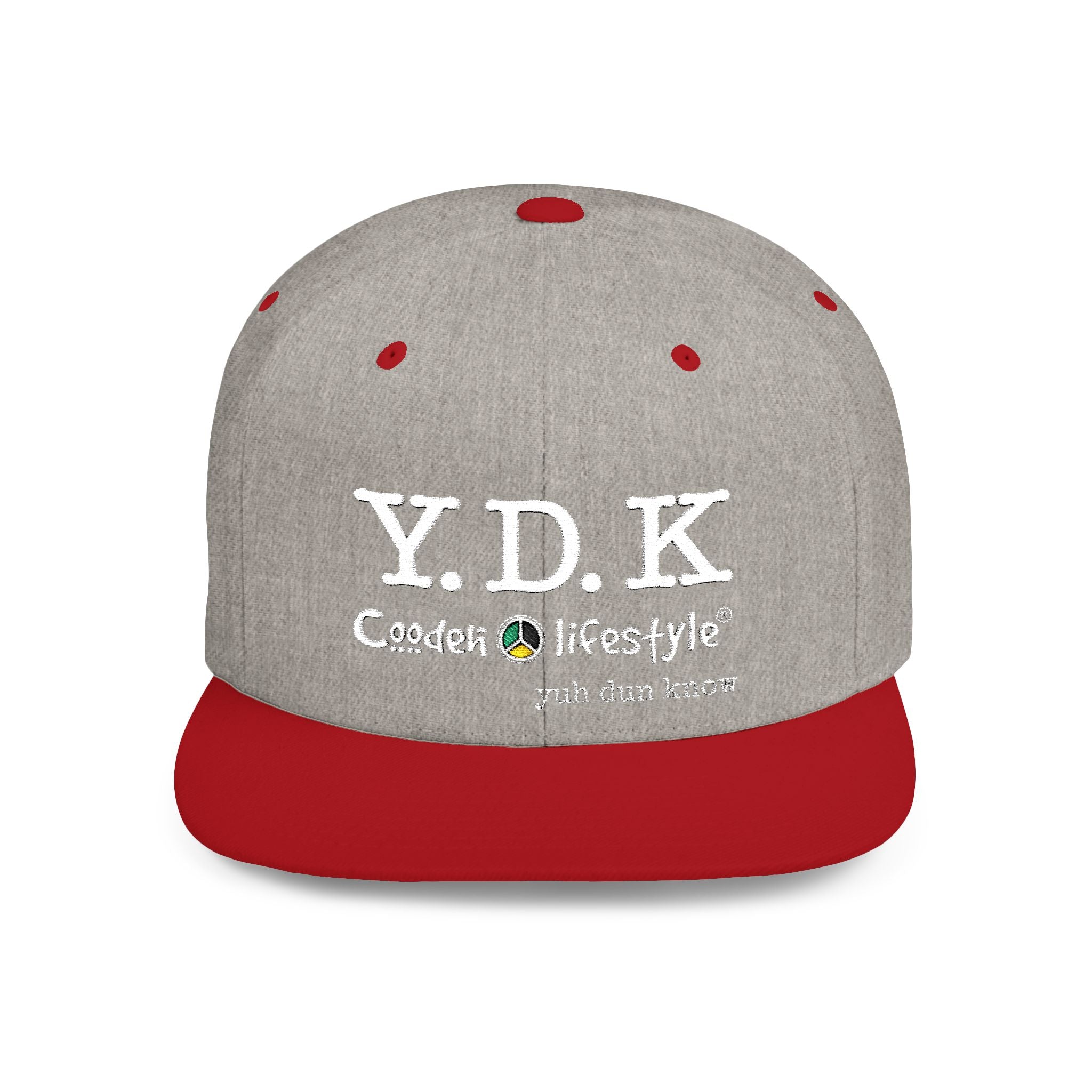 Flat Bill Snapback Hat (Y.D.K.)