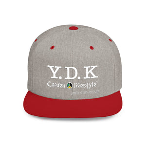 Flat Bill Snapback Hat (Y.D.K.)