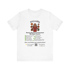 Short Sleeve Conversation Tee (#HireMe-W)