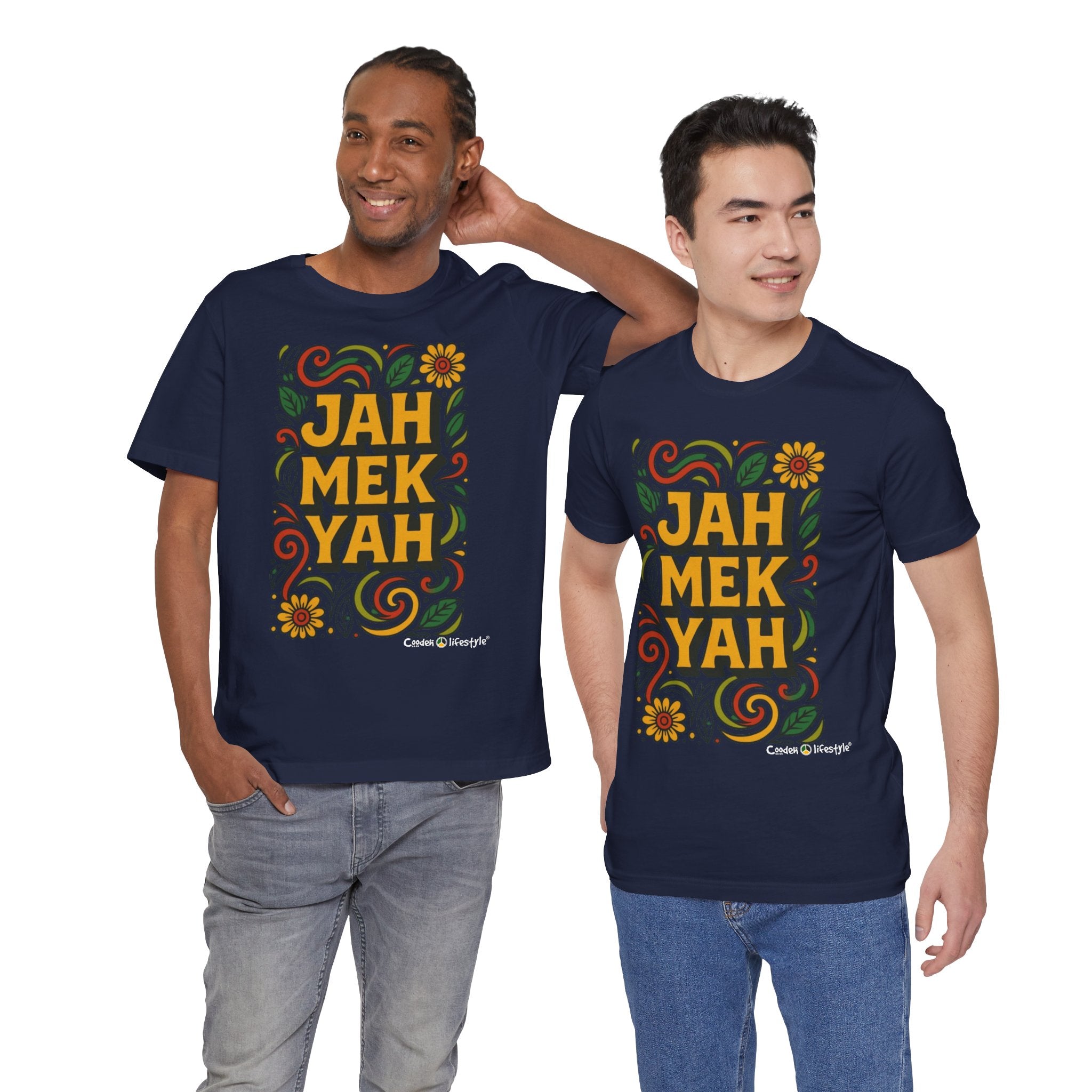 Unisex Jersey Short Sleeve Tee (Jah-Mek-Yah)