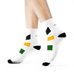 Load image into Gallery viewer, Coodeh Crew Socks (JACOL-WHT)
