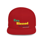 Load image into Gallery viewer, Flat Bill Snapback Hat (Ev-Bless)
