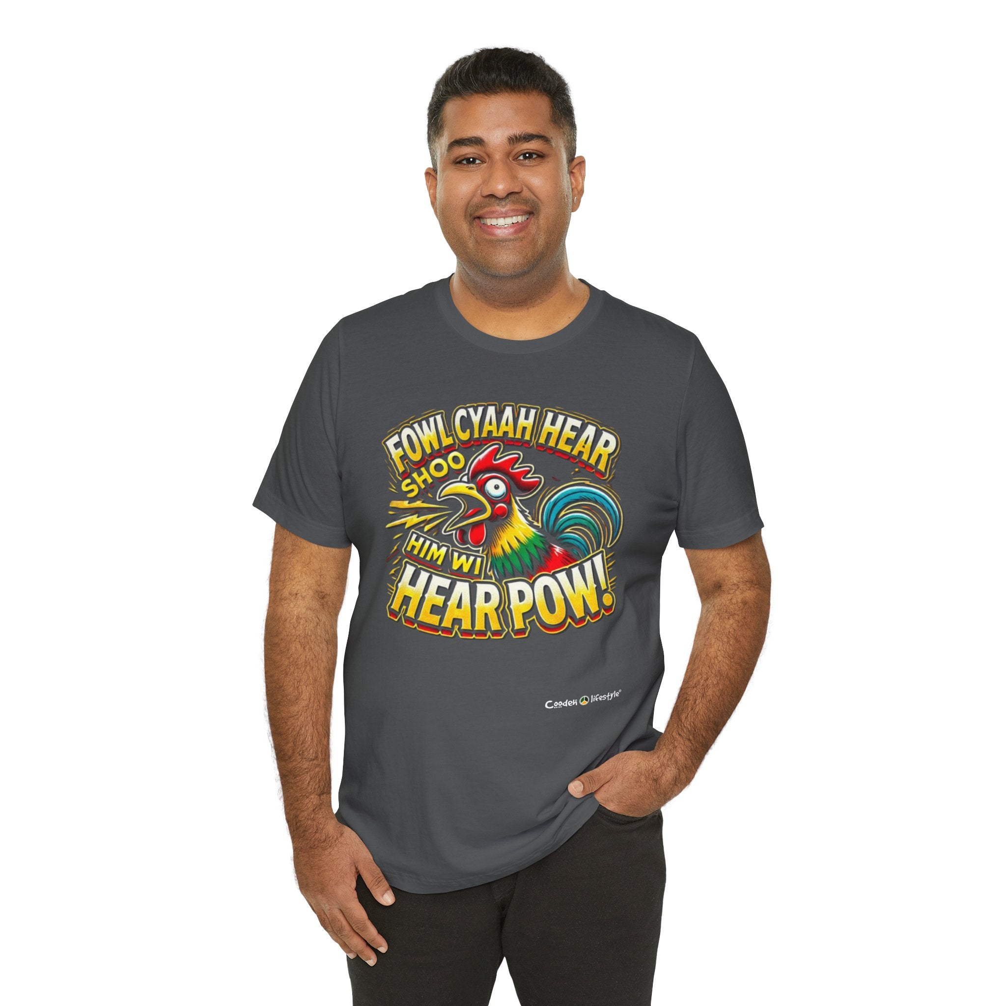 Unisex Jersey Short Sleeve Tee (Fowl-Pow)