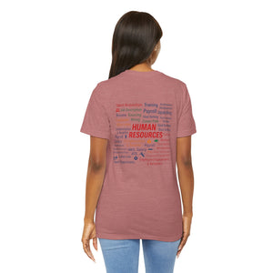 Short Sleeve Conversation Tee (#HireMe)