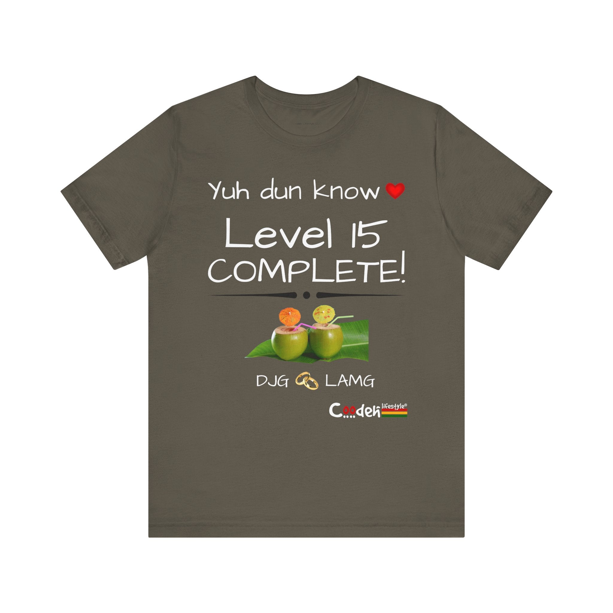 Custom His & Hers Jersey Short Sleeve Tee (Anniv)