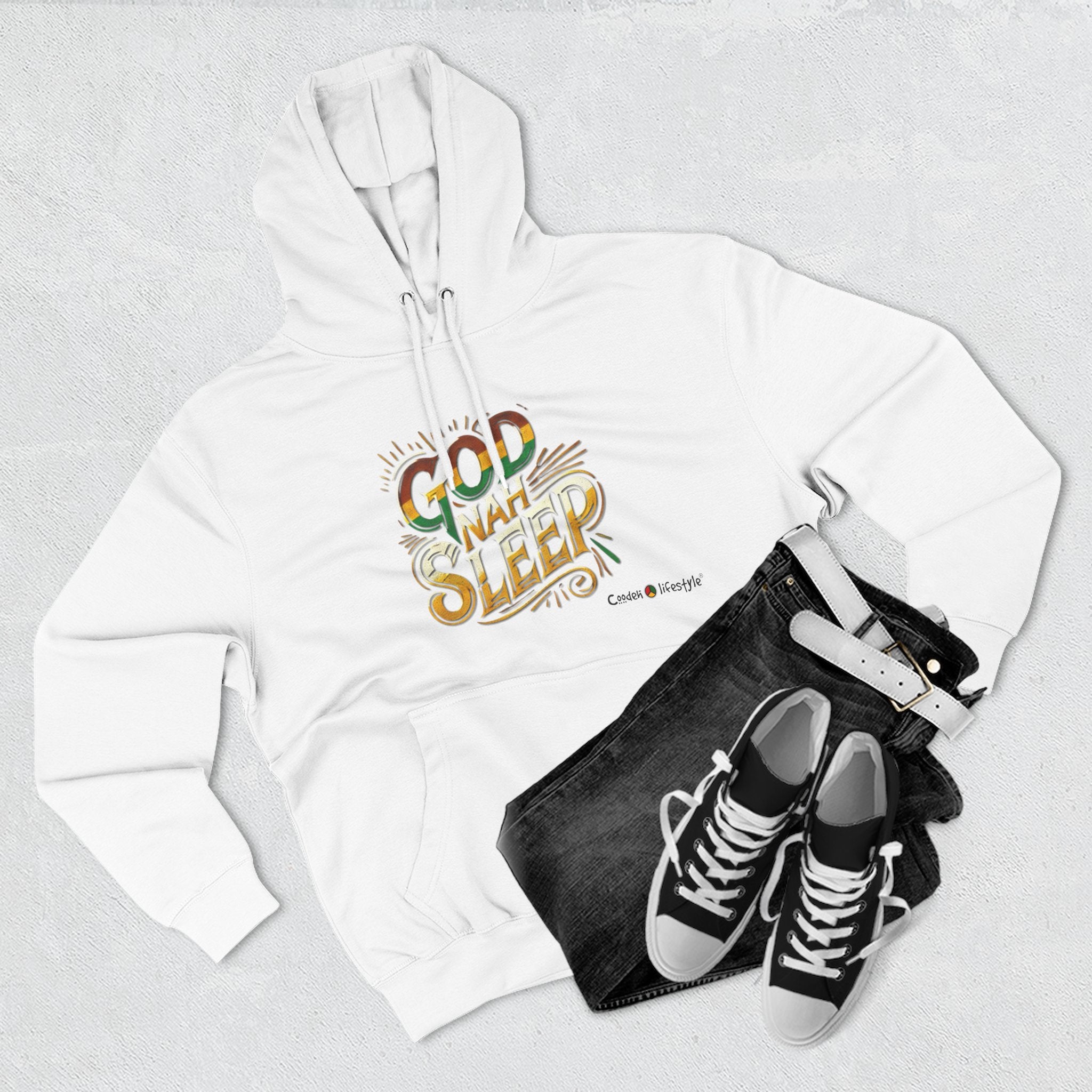 Unisex Premium Pullover Hoodie- Multi-Color (God-Nah)