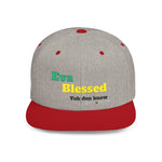 Load image into Gallery viewer, Flat Bill Snapback Hat (Ev-Bless)
